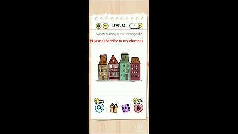 Brain Test Level 52  Which Building Is The Strongest