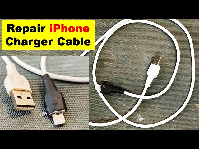 667} How To Repair iPhone Charging Cable At Home, Charger Cable Repair 