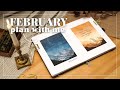 February 2023 Bullet Journal Plan With Me  |  Easy BuJo Setup