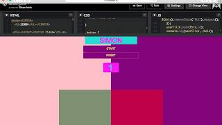 Build A Simon Game screenshot 2