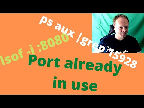 How To Solve A Port Is Already In Use