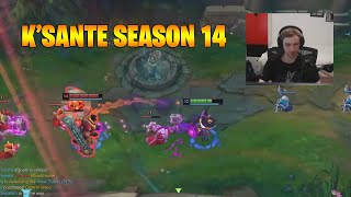 This is K'Sante Season 14 - LoL Daily Moments Ep 2044