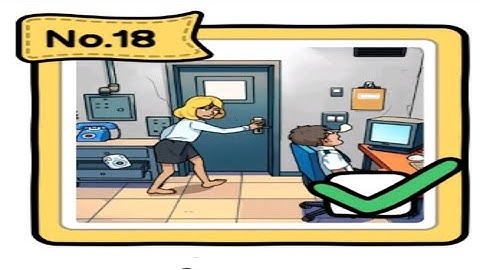 Brain Out 3 level 18 walkthrough solution