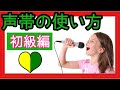 #33 声帯の使い方 ～初級編～【コツ集め 10】
