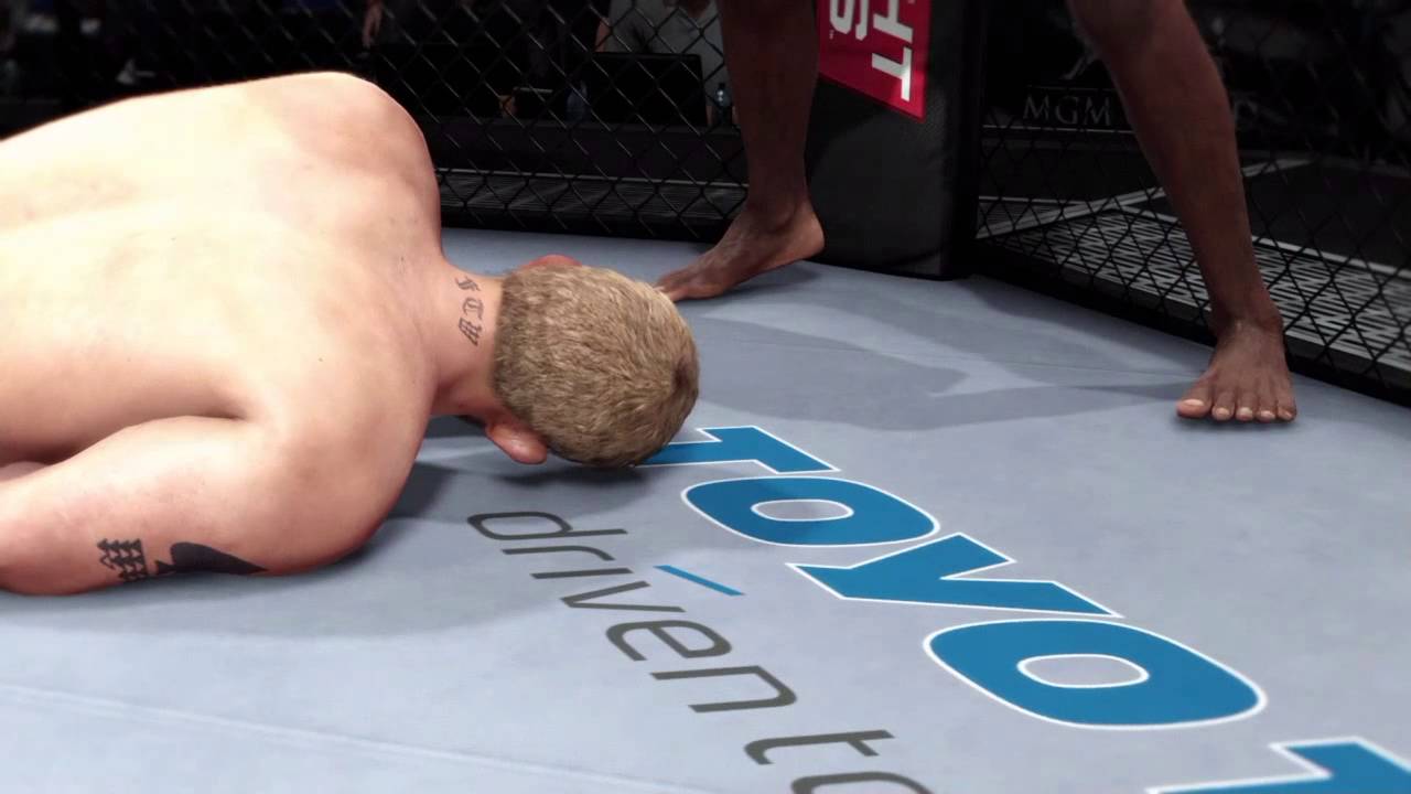 dreadlocks femme EA UFC Demo Top 3 KOs!