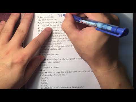 Video Trắc nghiệm Hoá Đại Cương: Liên kết Hoá học - P2 - YouTube