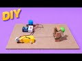 DIY Motor Powered Launcher Project | Simple Science Model Using DC Motor and Battery
