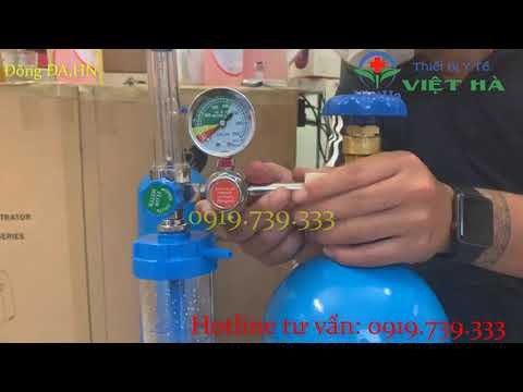 Video Hướng dẫn sử dụng bình oxy - youtube