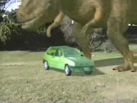 T-Rex Crushing Geo Metro