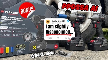 Parkside Performance PPDSSA A1 20-Li | Brushless Impact Wrench Tested & Modified! Lidl tools test!