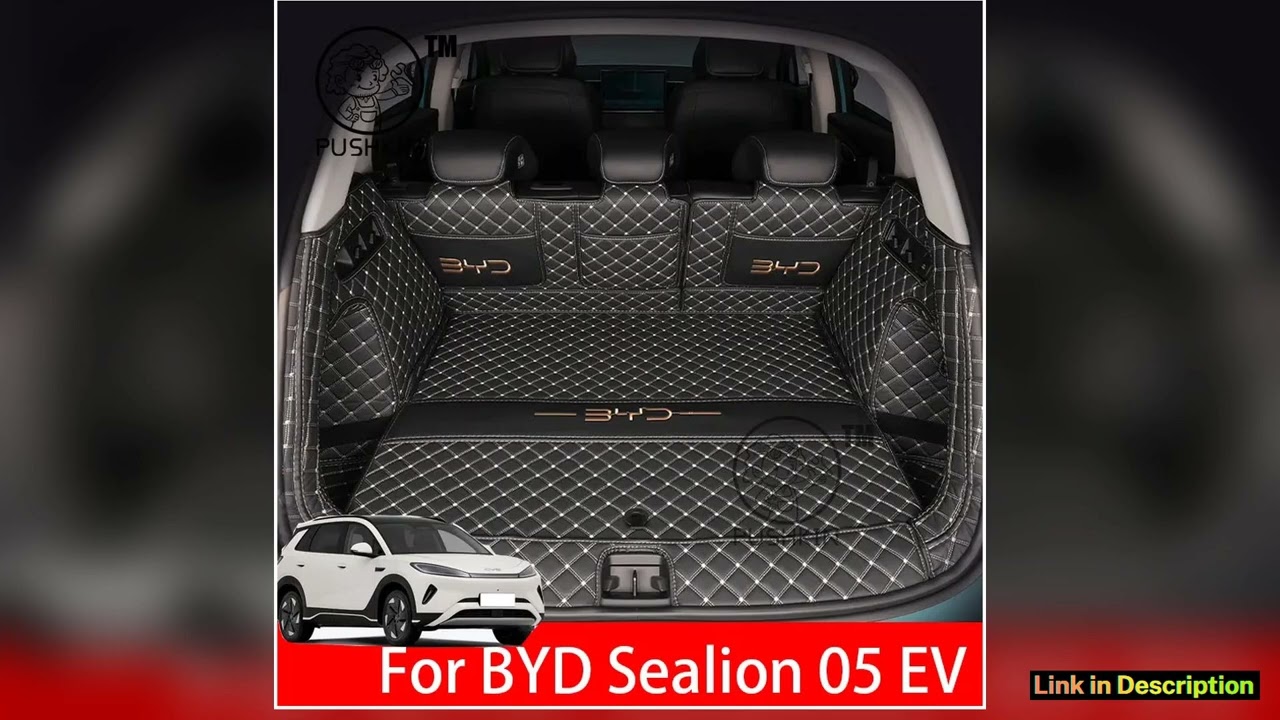 Car Boot Mat Rear Trunk For BYD Sealion 05 Sea lion 05 2025 2026 Liner Cargo Leather Floor Carpet