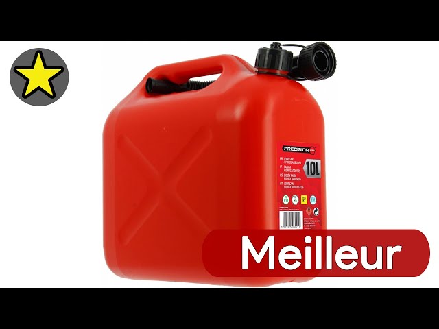 Bidon Sécurité Bidon Essence 10L YaoFaFa - Jerrican Avec Indicateur Niveau Et Sécurité Jerrican Metal