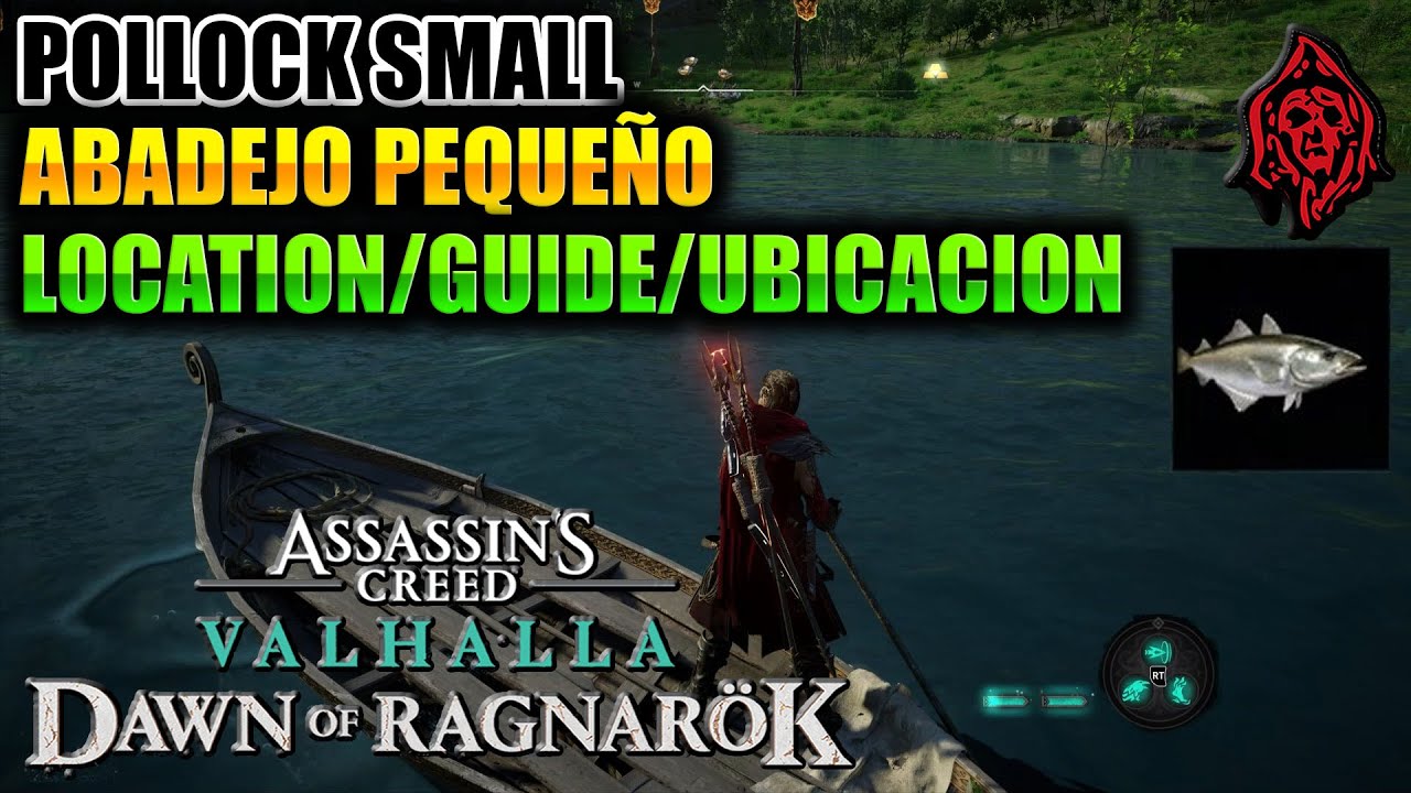 ASSASSIN'S CREED VALHALLA DAWN OF RAGNAROK DLC POLLOCK SMALL/ABADEJO