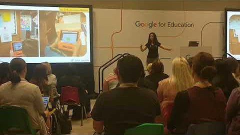 Katherine Goyette Presenting Seesaw and Slides in ...