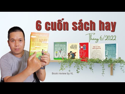 Video 6 cuốn sách hay tháng 6 I Review sách hay 2022 - YouTube
