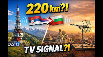 220 km DVB-T2 DX Reception! Serbian TV Signal Reaches Sofia 🇷🇸➡️🇧🇬
