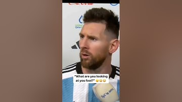 What are you looking at, idiot?