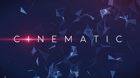 Cinematic Plexus Titles (After Effects template)