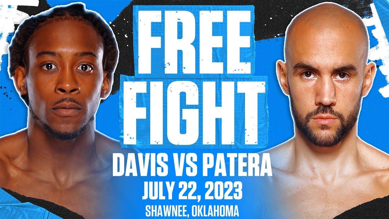 Keyshawn Davis vs Francesco Patera | JULY 22, 2023 | FREE FIGHT