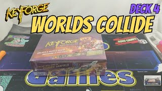 Keyforge - Worlds Collide - Deck 4 | Catablaster, the Marshall of the Museum | 61 SAS