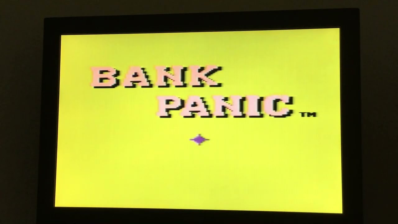 Colecovision / Bank Panic 254,100 - YouTube
