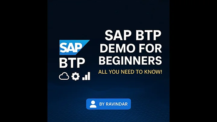 Understanding SAP BTP | BTP vs RISE with SAP Explained | SAP Cloud Platform Overview - DEMO