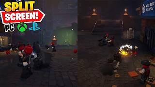 How to Split Screen in LEGO Batman: Legacy of the Dark Knight (PS5, Xbox, PC, Switch) screenshot 2