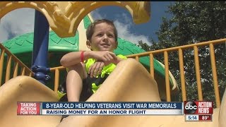 St. Pete boy raising $20K for vet honor flights