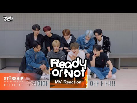 CRAVITY (크래비티) 'Ready or Not' MV Reaction ('Ready or Not' MV 리액션)