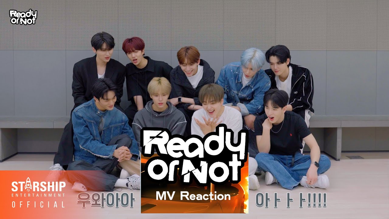 CRAVITY (크래비티) 'Ready or Not' MV Reaction ('Ready or Not' MV 리액션)