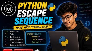 Escape Sequence In Python|| python programming 