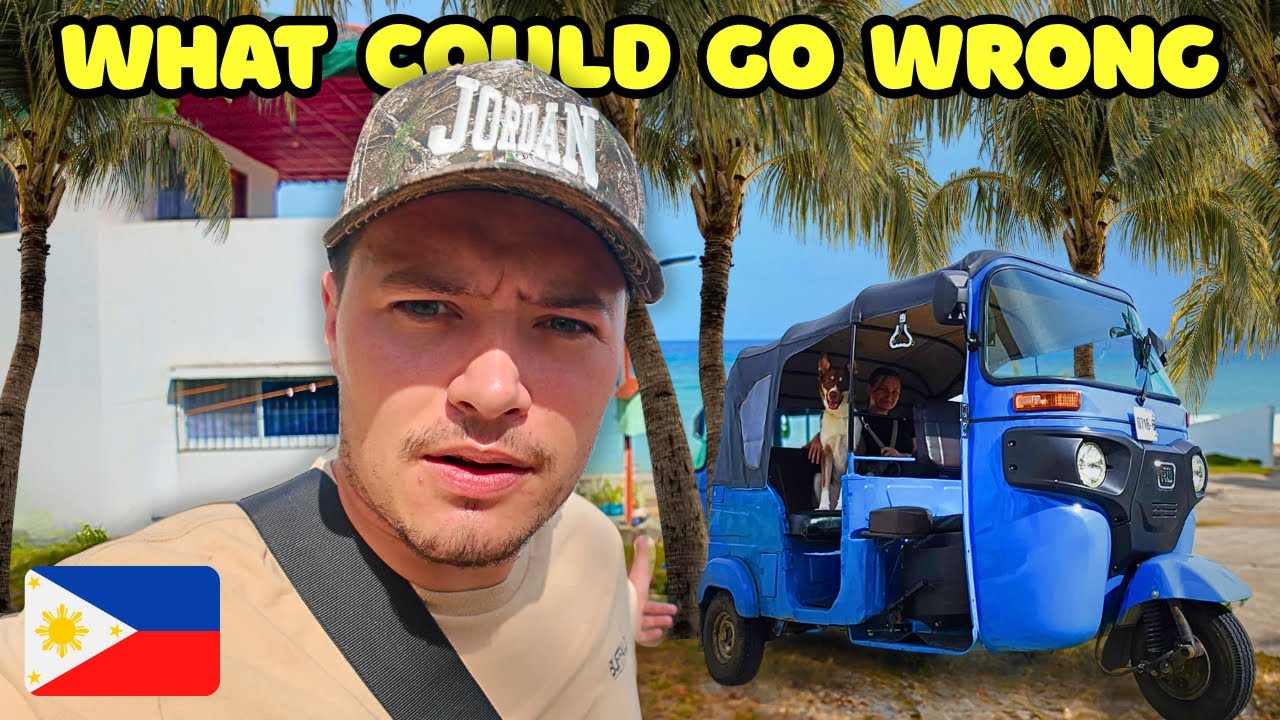 Впервые управляем собственным трициклом (тук-туком) на Филиппинах 🇵🇭