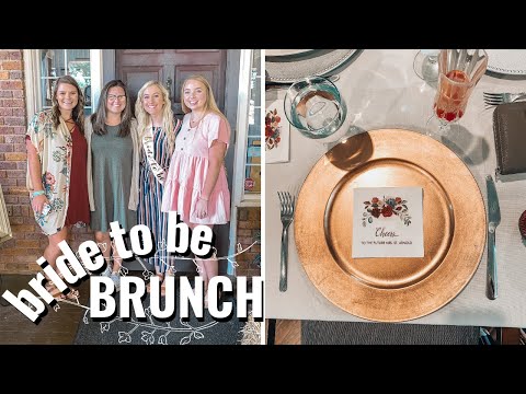 weekend in my life | bridal shower brunch and a spontaneous trip to the mountains