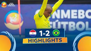 HIGHLIGHTS | PARAGUAY vs. BRASIL | CONMEBOL SUB20 FÚTBOL PLAYA