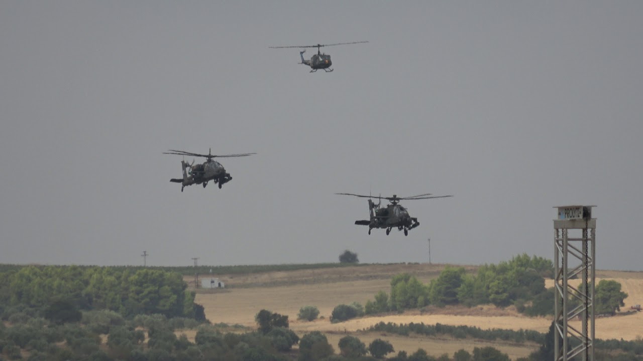 Athens Flying Week 2019 Hellenic Army Apache AH-64A+D UH-1H Huey