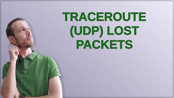 Unix: traceroute (UDP) lost packets