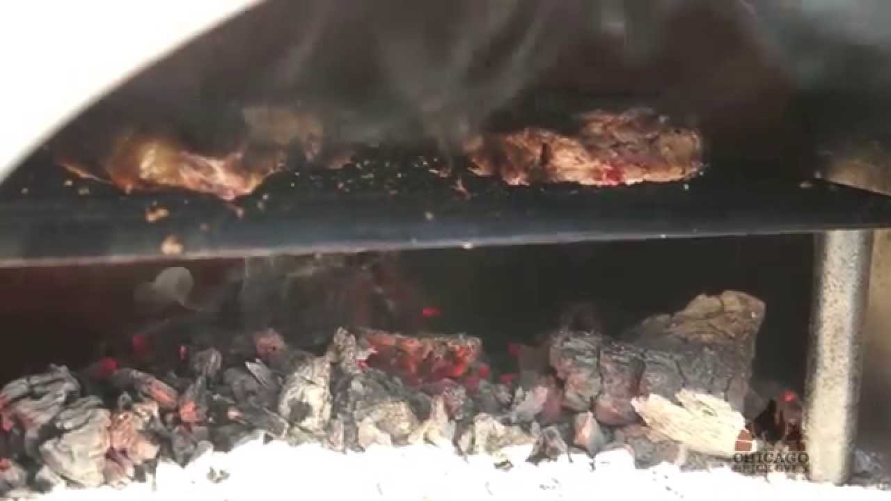Rib Eye Steaks Chicago Brick Oven - YouTube