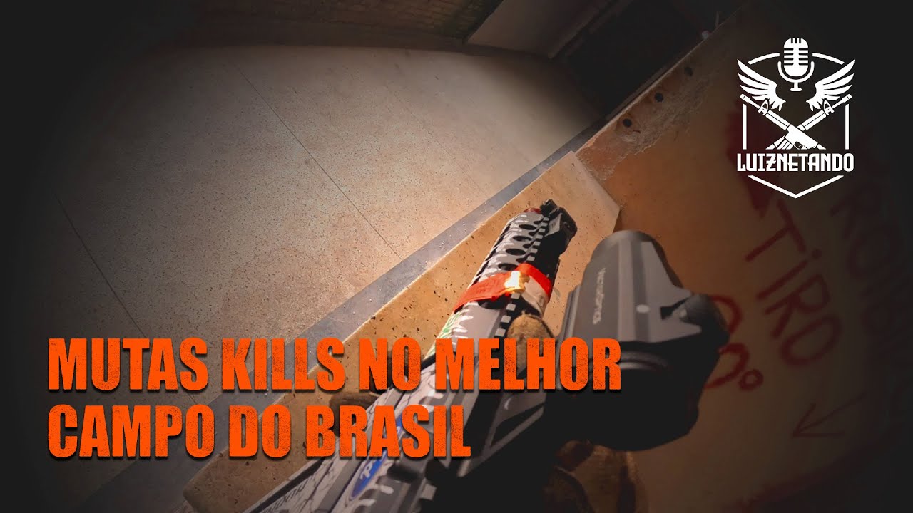 AIRSOFT no maior campo comercial do Brasil 🏙️ Curitiba - KWA TK45c Ronin