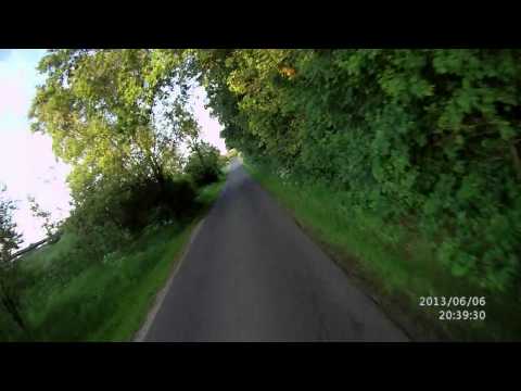 Biking Recorded Trip 4 part 5 (Szczecin, Penkun Germany - Nadrensee Germany)