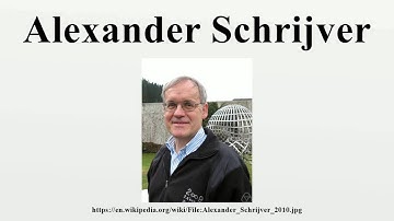 Alexander Schrijver