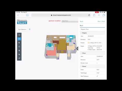 Cloud 3D Viewer - MeasureSquare iPad Edition