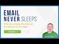 Why are unsubscribe links at the bottom of the page? Michelle Norton Email Never Sleeps 02 03
