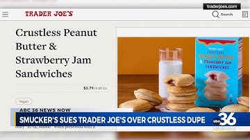 Smucker’s sues Trader Joe’s over alleged Uncrustables copycat sandwich