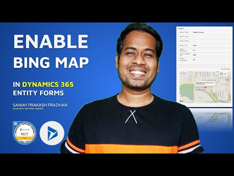 Enable Bing Map in Dynamics 365 CE/CRM Entities | Tips