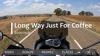 Motorcycle Touring - Long Way Just For Coffee - Boorowa