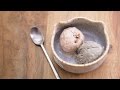 Red Bean & Black Sesame No-Churn Ice Cream