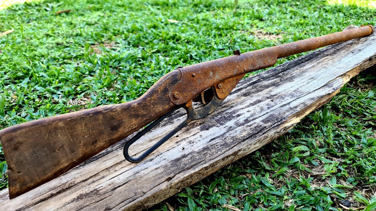 Very Rusty Daisy Airgun Restoration