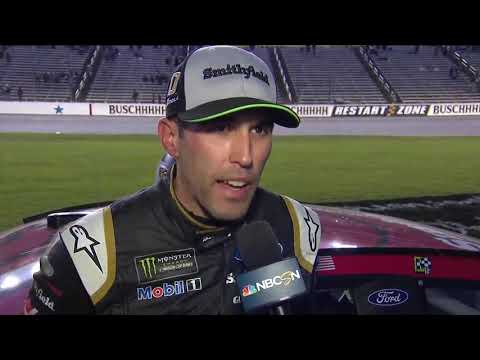 Almirola: Logano 'continues to make things harder on himself'