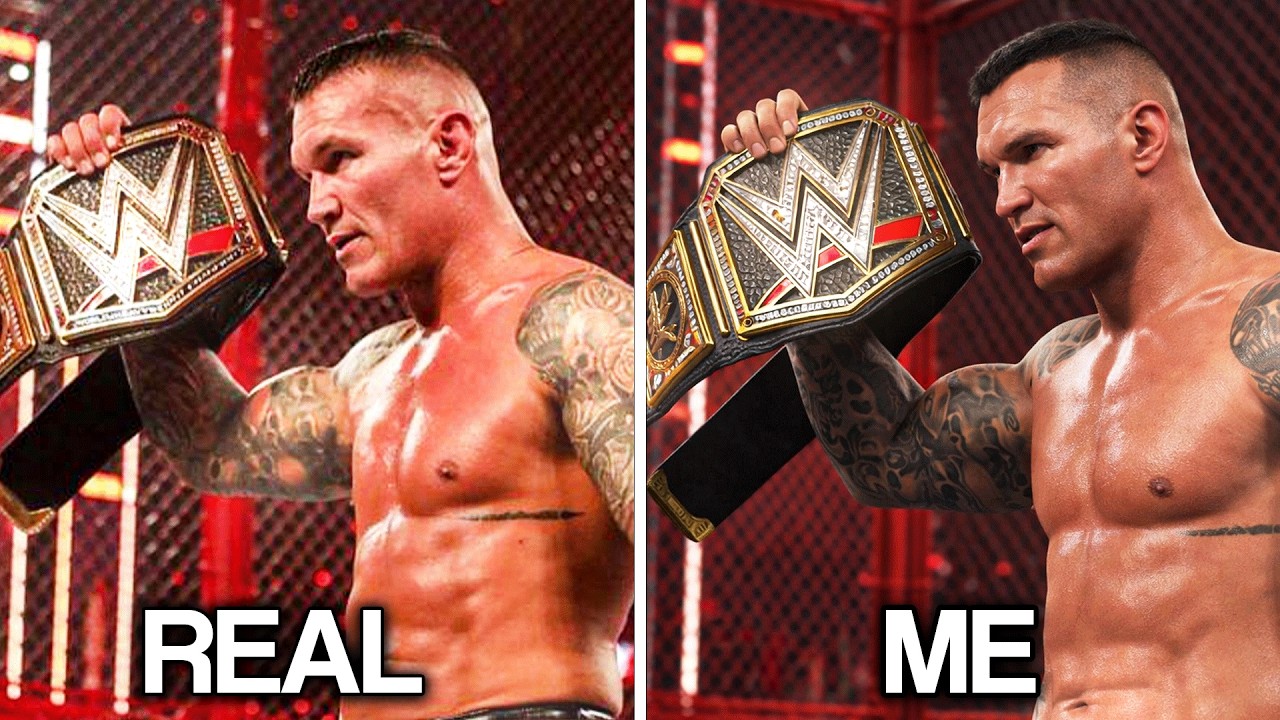 I Recreated Randy Orton's 14 WWE World Title Wins