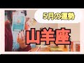 【山羊座】☺️今がいくら嵐の中に入っていようが、おさまる所におさまるから大丈夫☺️5月の運勢⚠️アドバイス